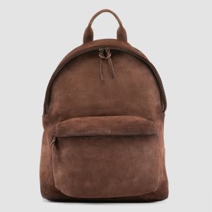 OC PACK 001 - Brown Suede Backpack