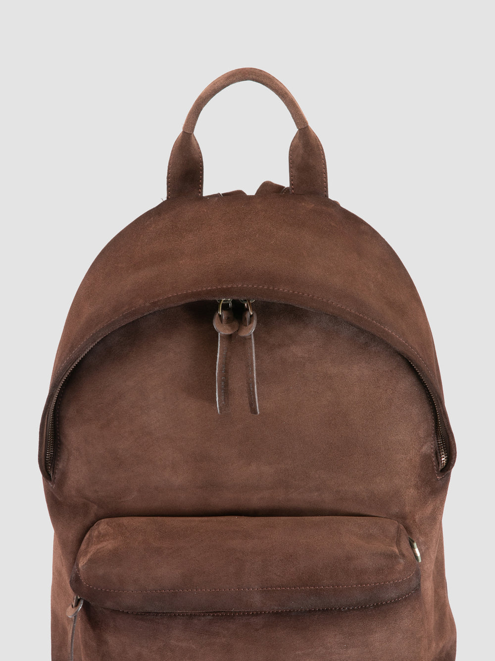OC PACK 001 - Brown Suede Backpack - Image 2