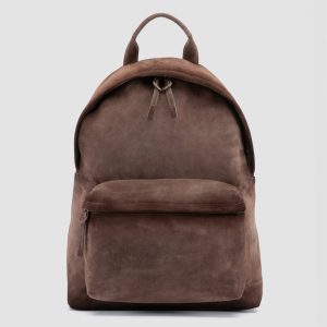 OC PACK 001 - Taupe Suede Backpack