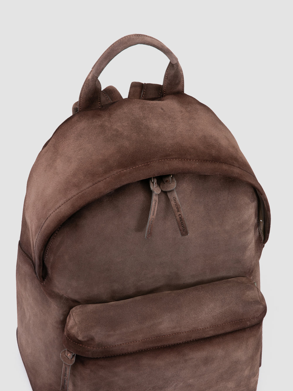 OC PACK 001 - Taupe Suede Backpack - Image 3