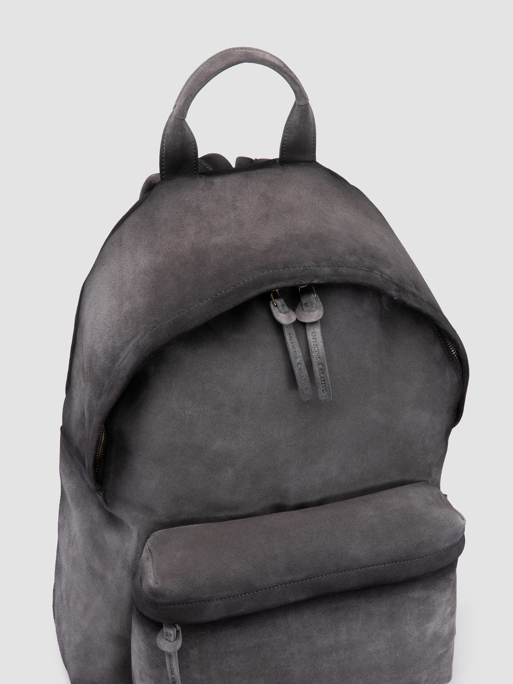 OC PACK 001 - Grey Suede Backpack - Image 2