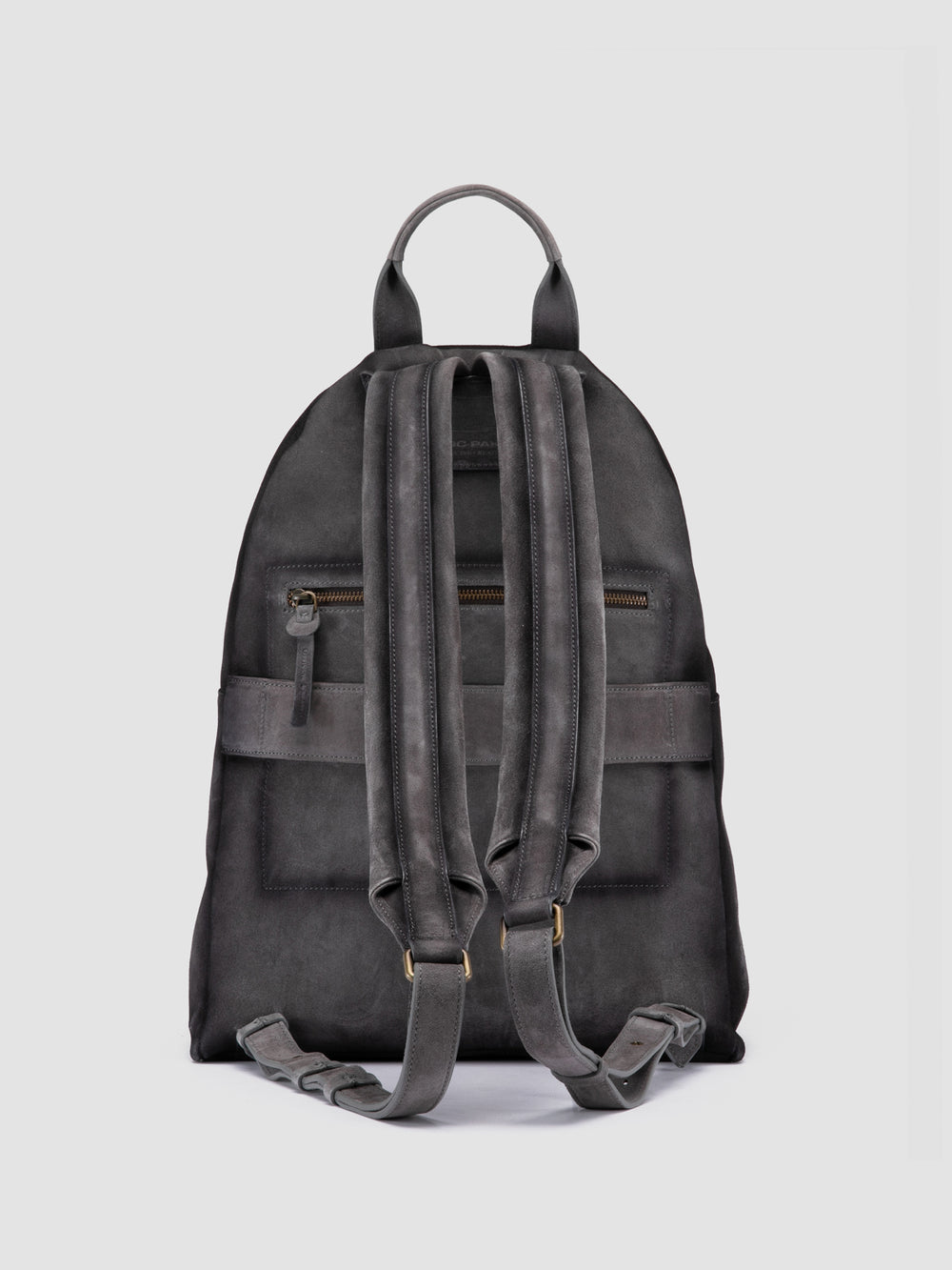 OC PACK 001 - Grey Suede Backpack - Image 4