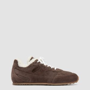 AWAY 102 - Taupe Suede Sneakers