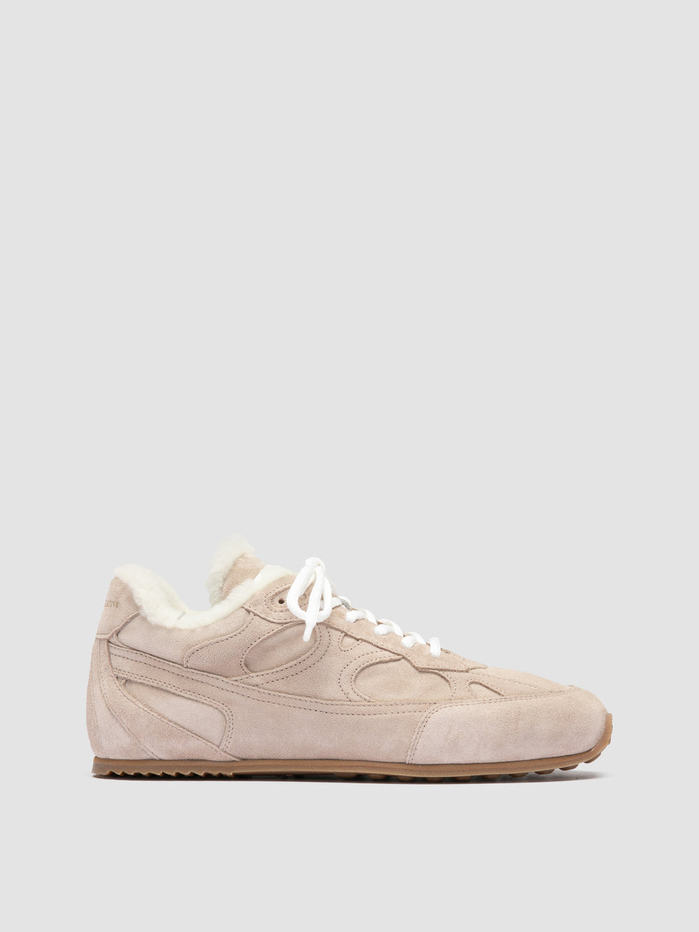 AWAY 102 - Ivory Suede Sneakers
