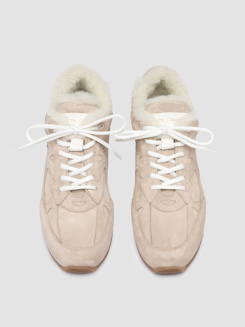 AWAY 102 - Ivory Suede Sneakers - Image 2