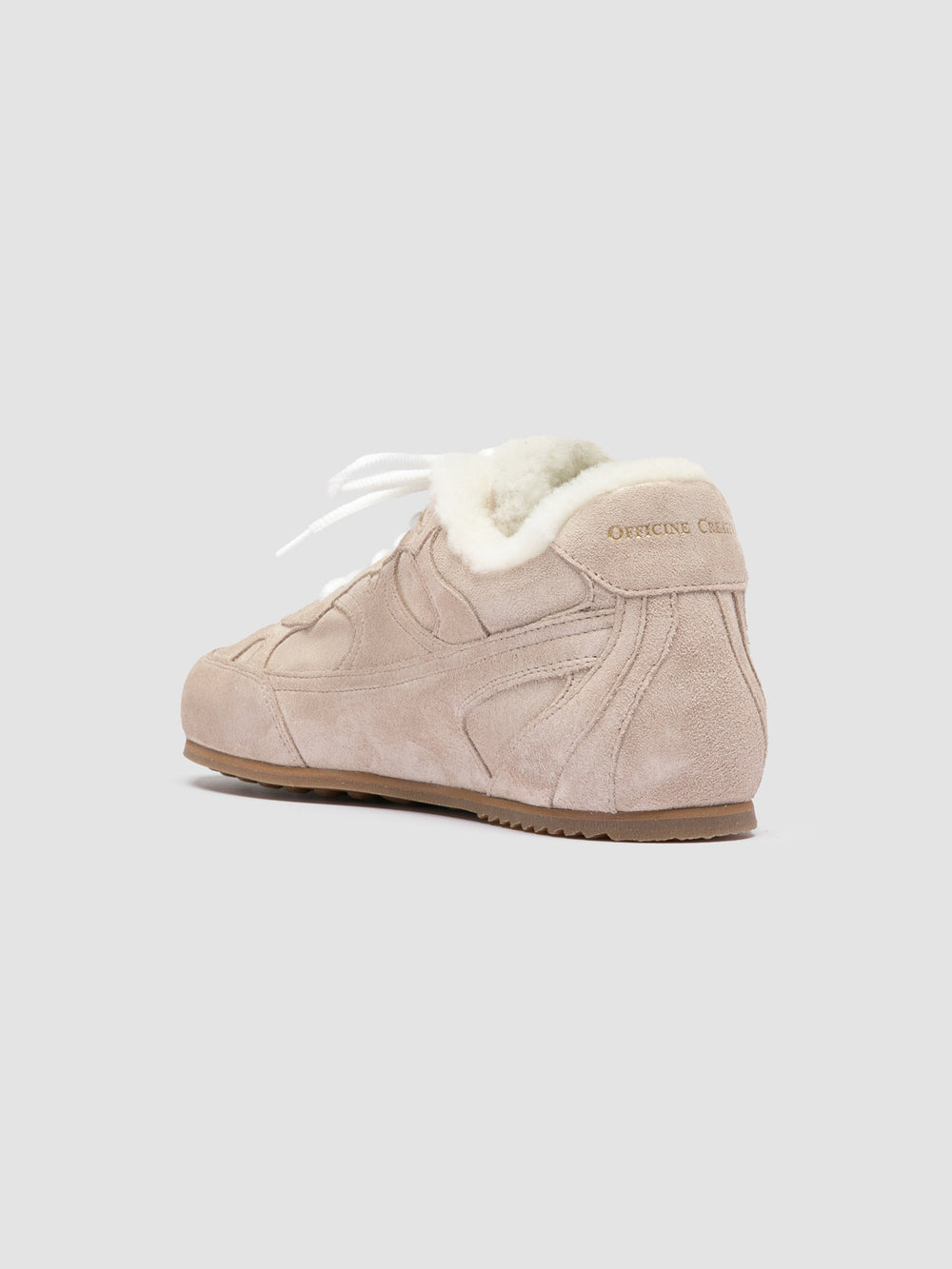 AWAY 102 - Ivory Suede Sneakers - Image 4