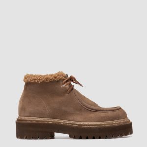 BLOSSOM 023 - Brown Suede Chukka Boots