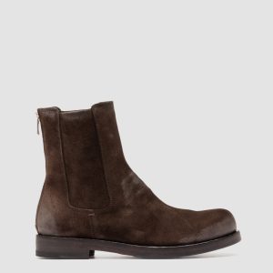BULLA DD 304 - Brown Suede Zipped Boots