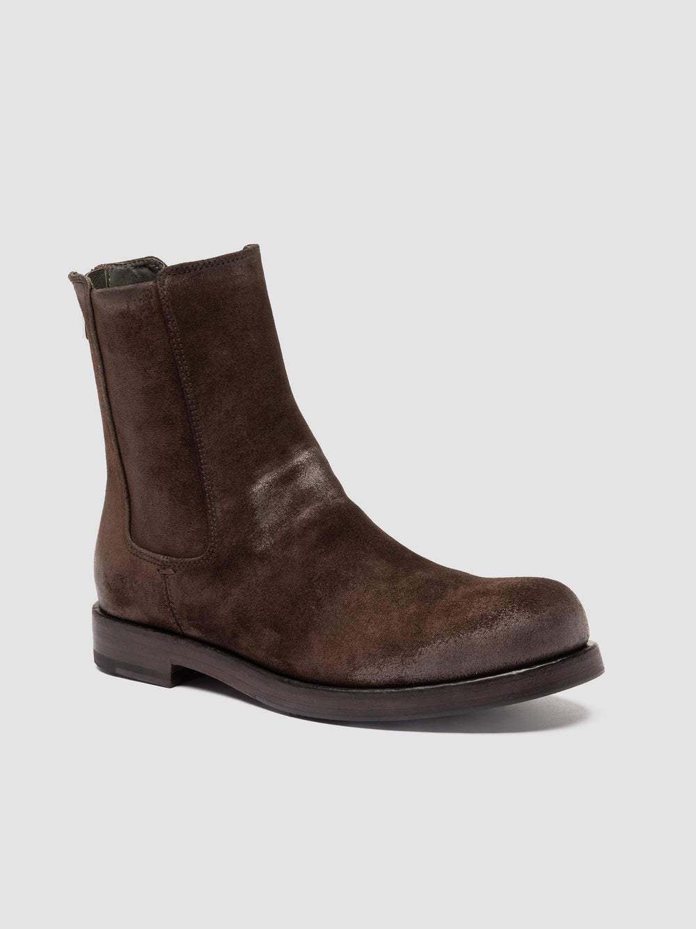 BULLA DD 304 - Brown Suede Zipped Boots - Image 3