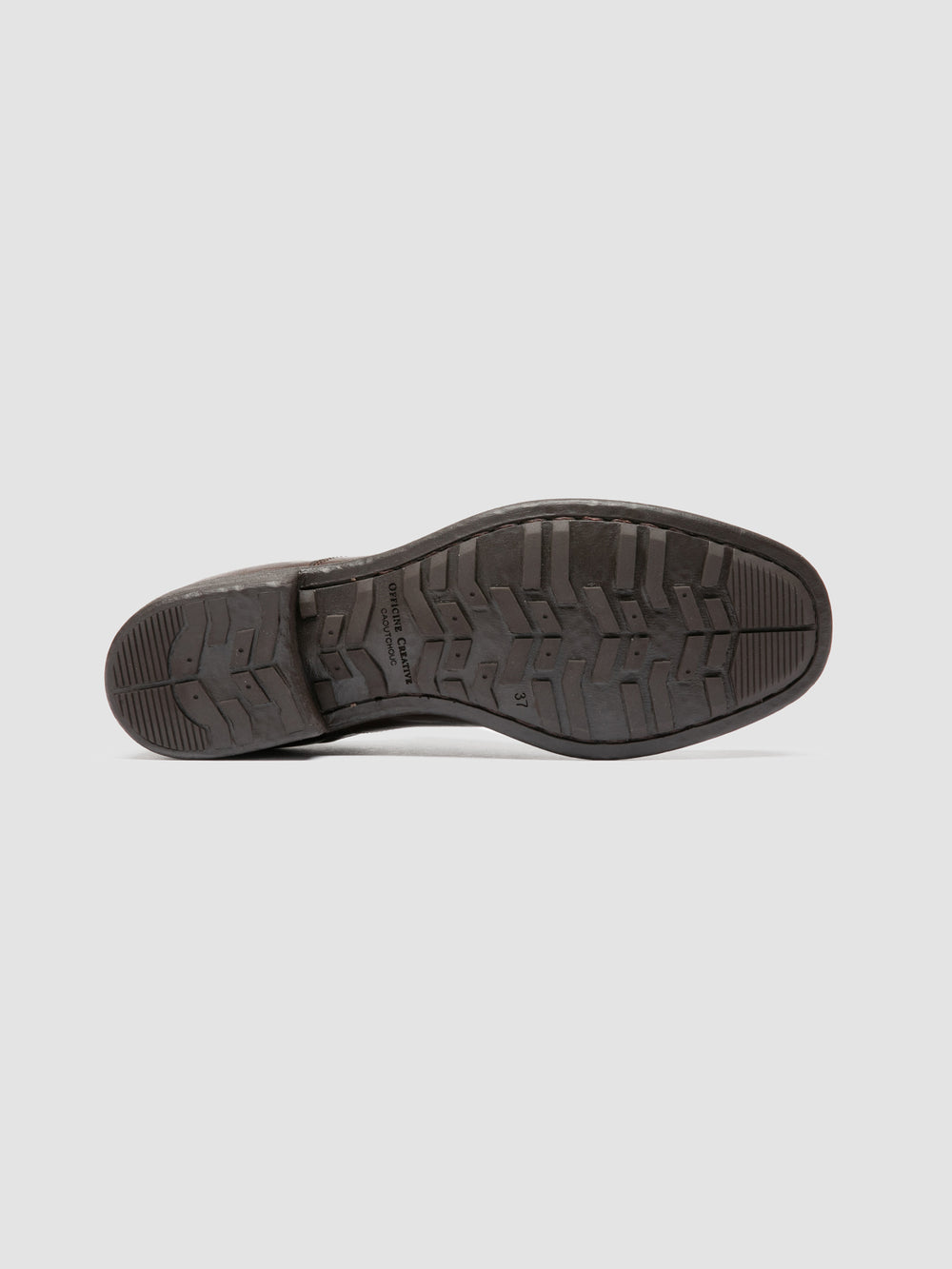 CALIXTE 003 - Brown Leather Oxford Shoes - Image 5