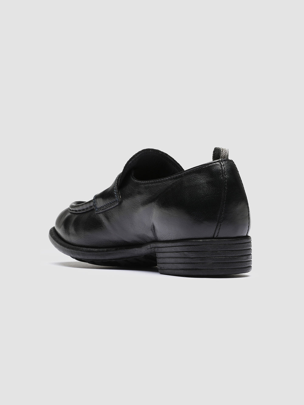 CALIXTE 020 - Black Leather Loafers - Image 4