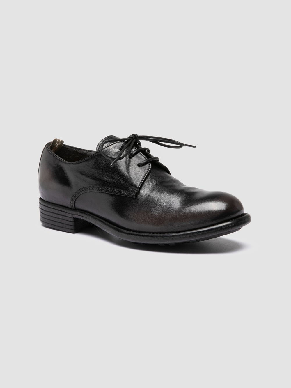 CALIXTE 068 - Burgundy Leather Derby Shoes - Image 3