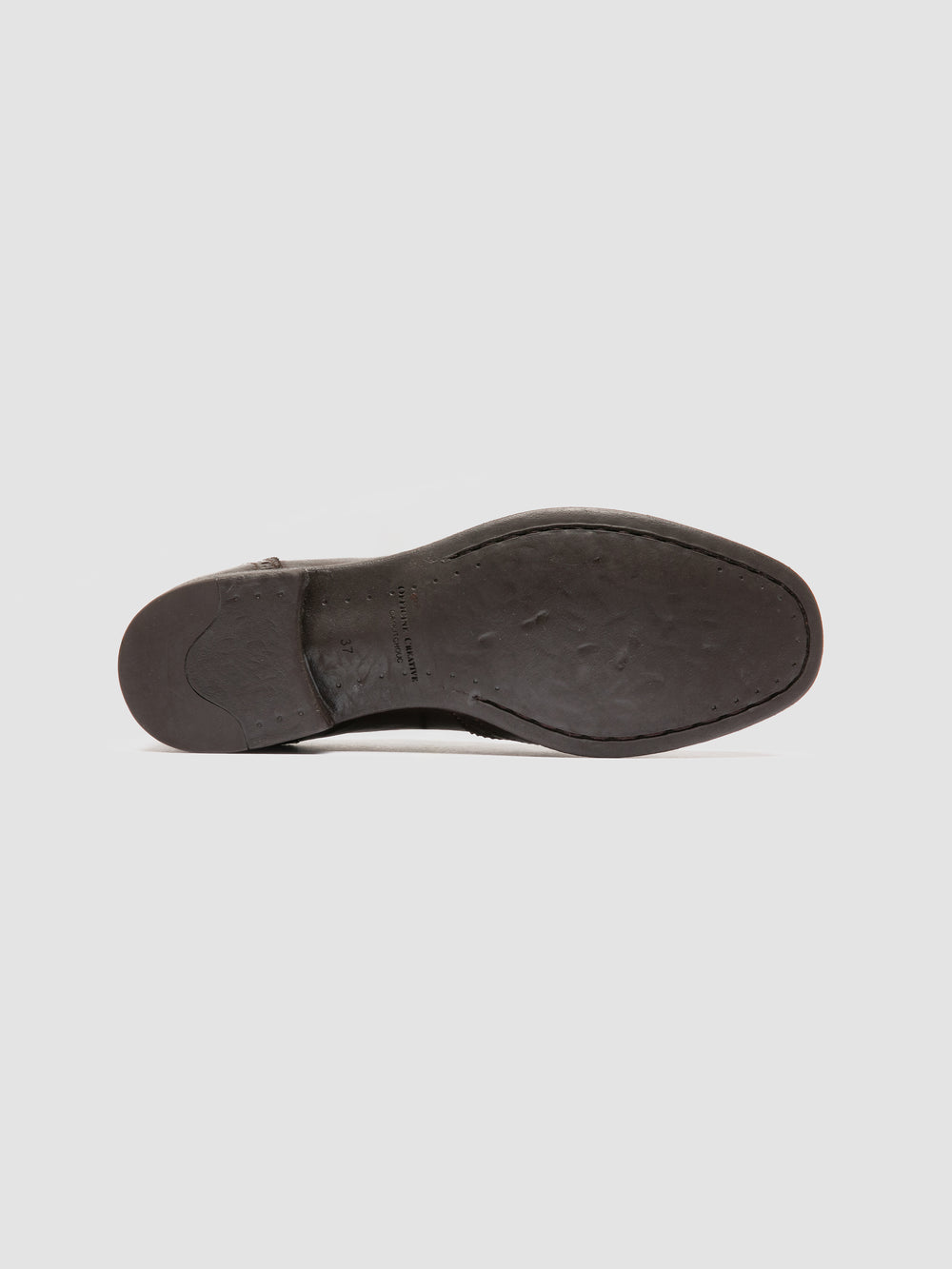 CALIXTE 079 - Brown Leather Oxford Shoes - Image 5