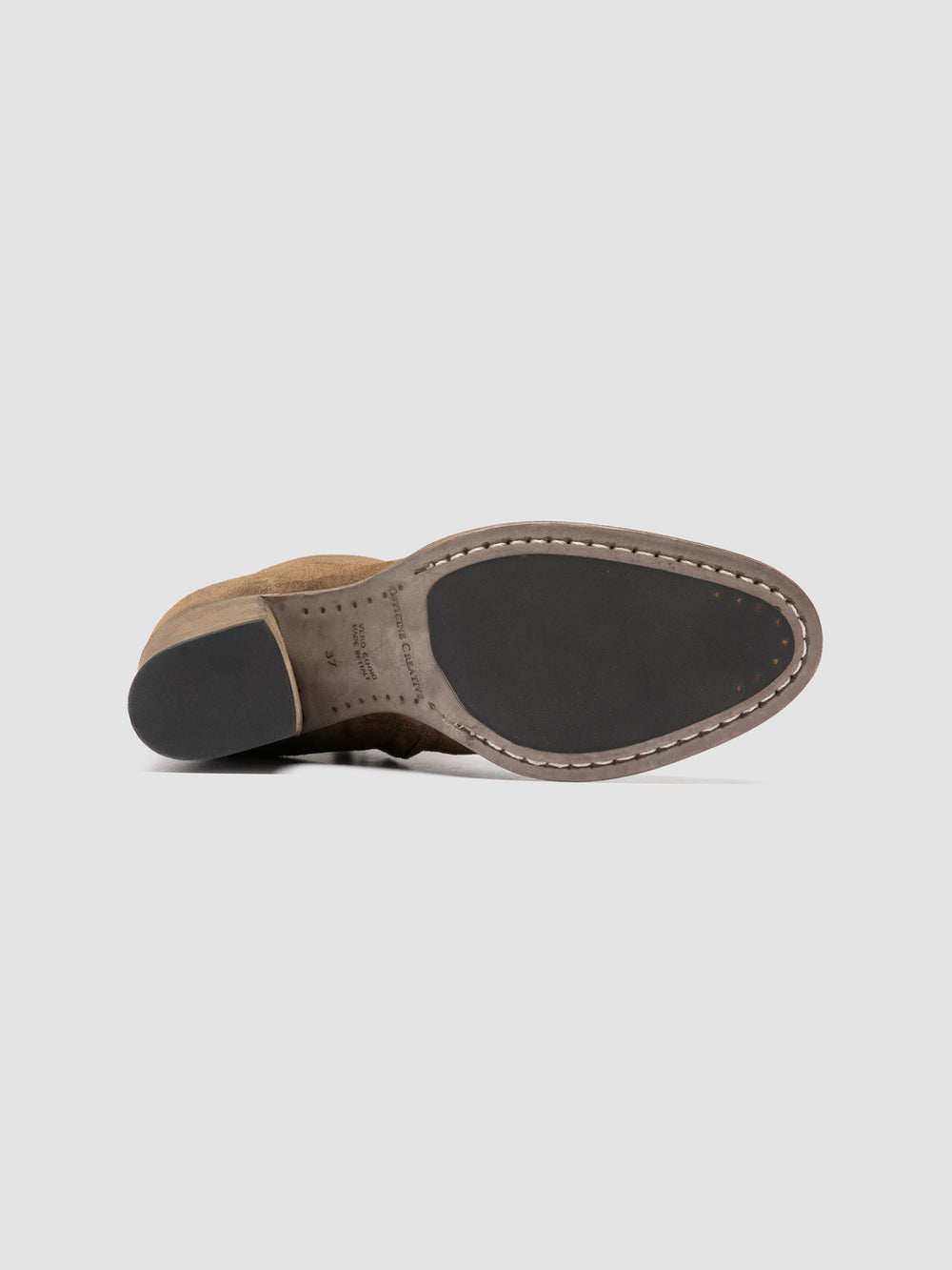 DELICE 005 - Brown Suede Zip Boots - Image 5