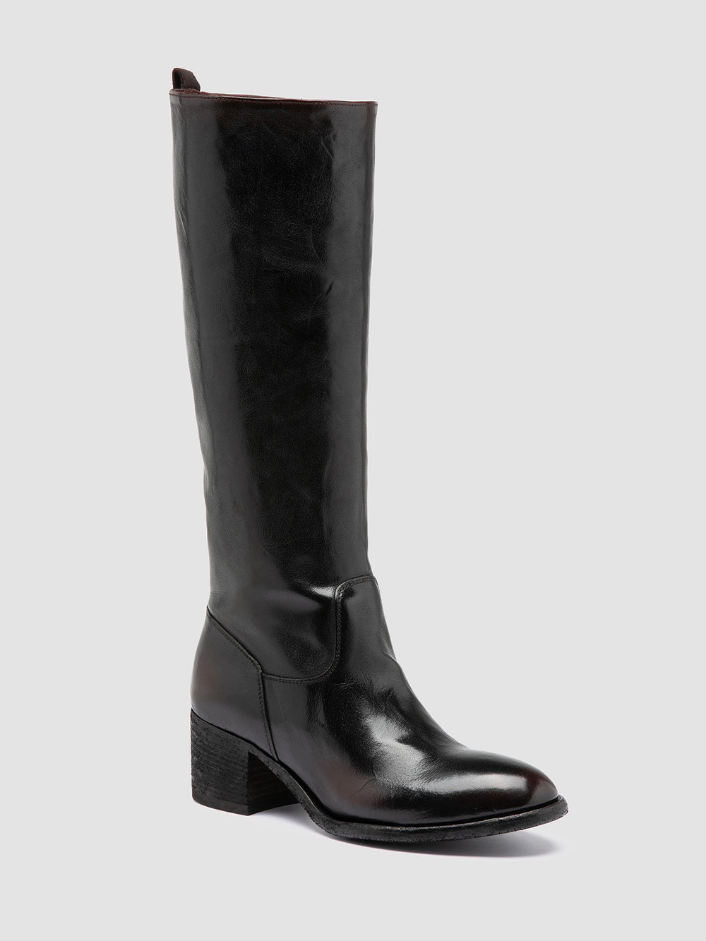 DENNER 116 - Brown Leather Zip Boots - Image 3