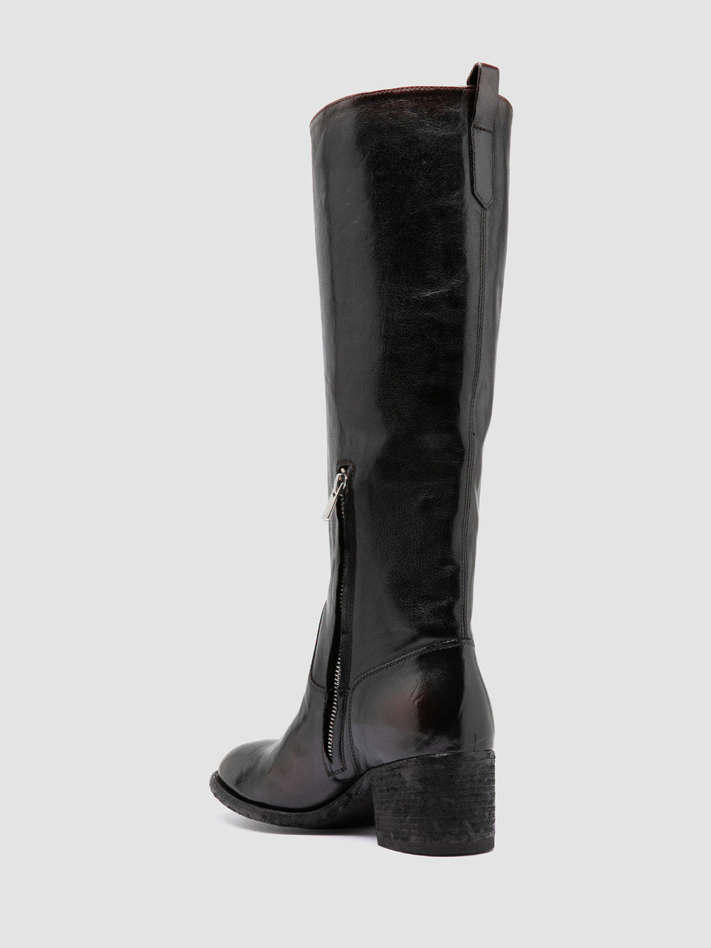 DENNER 116 - Brown Leather Zip Boots - Image 4