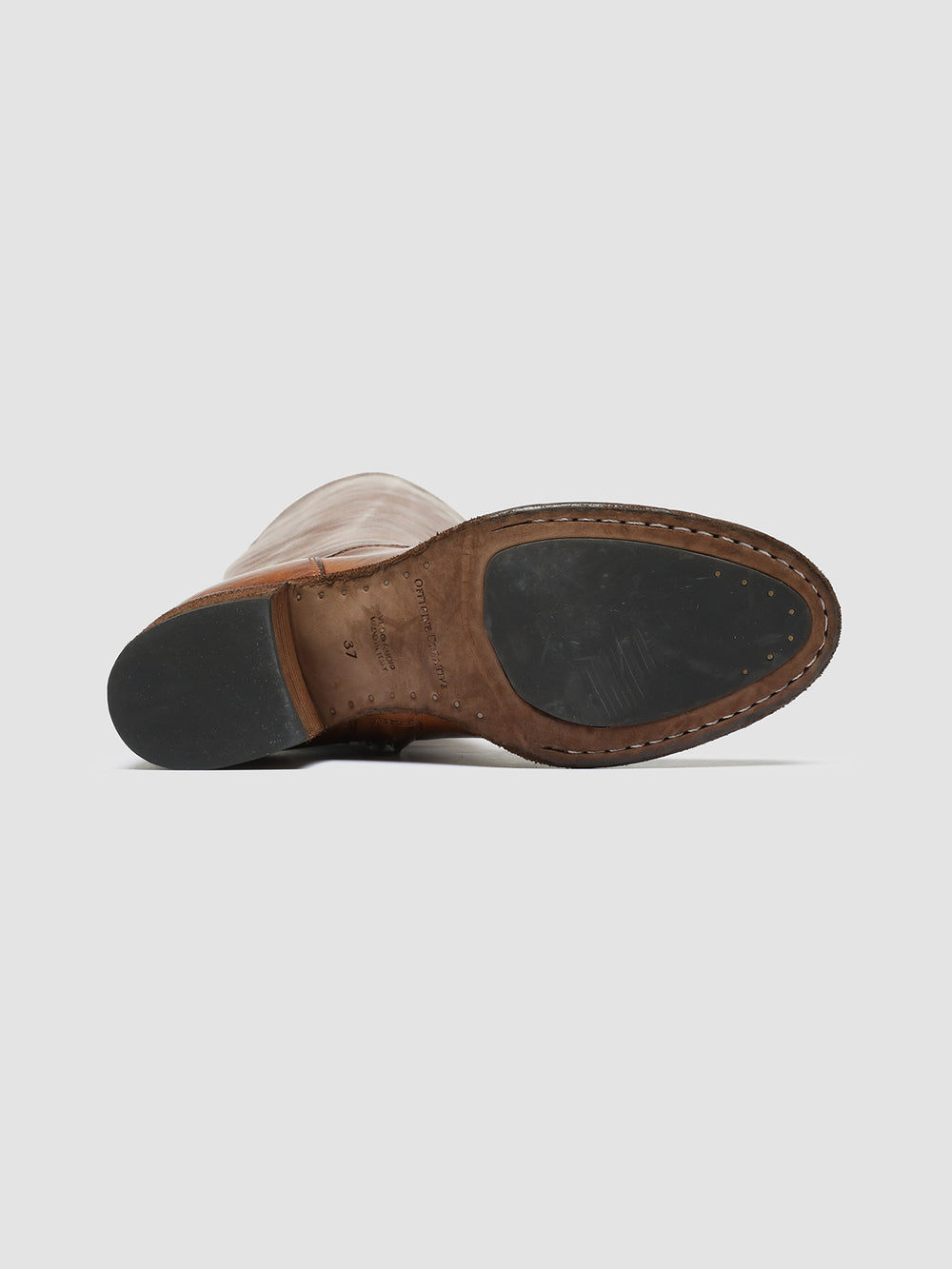 DENNER 116 - Brown Leather Zip Boots - Image 5