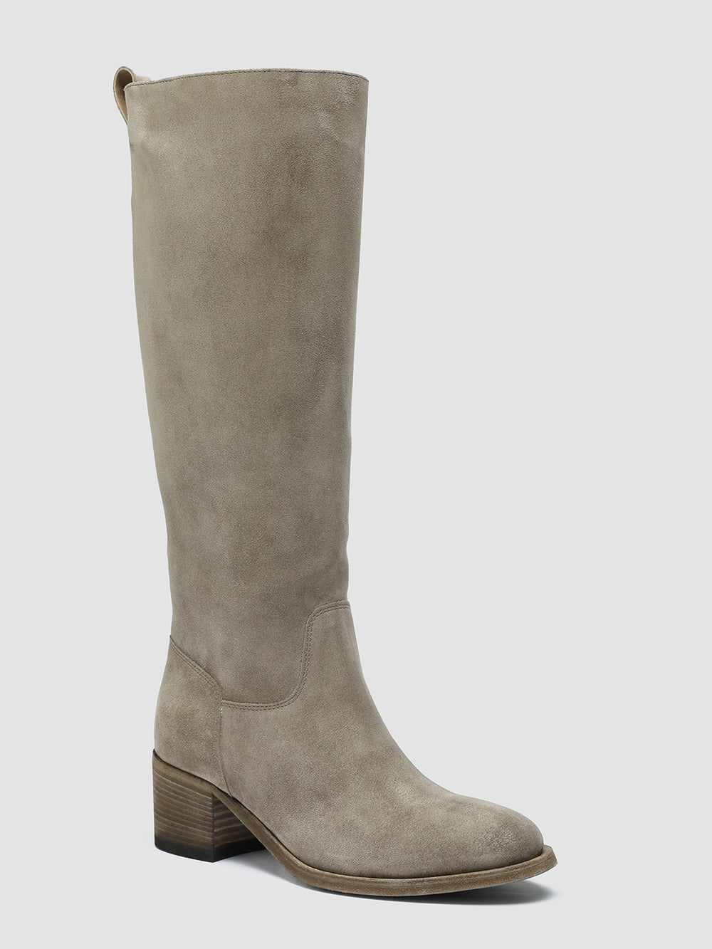 DENNER 116 - Grey Suede Zip Boots - Image 3