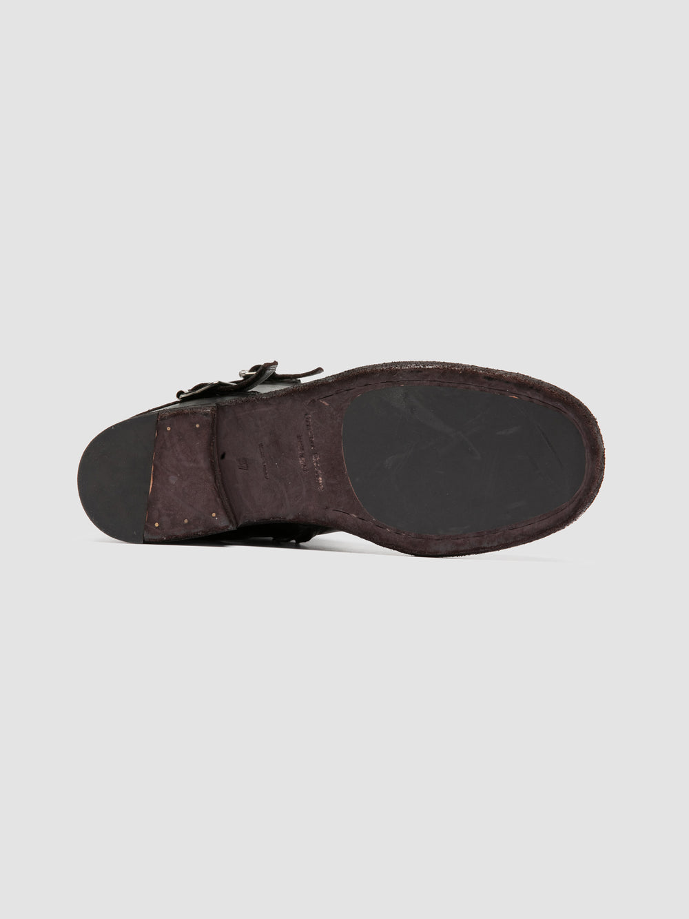 EPHYMERAL 004 - Brown Leather Zipped Boots - Image 6