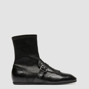 FONTRIERS 110 - Black Leather Boots