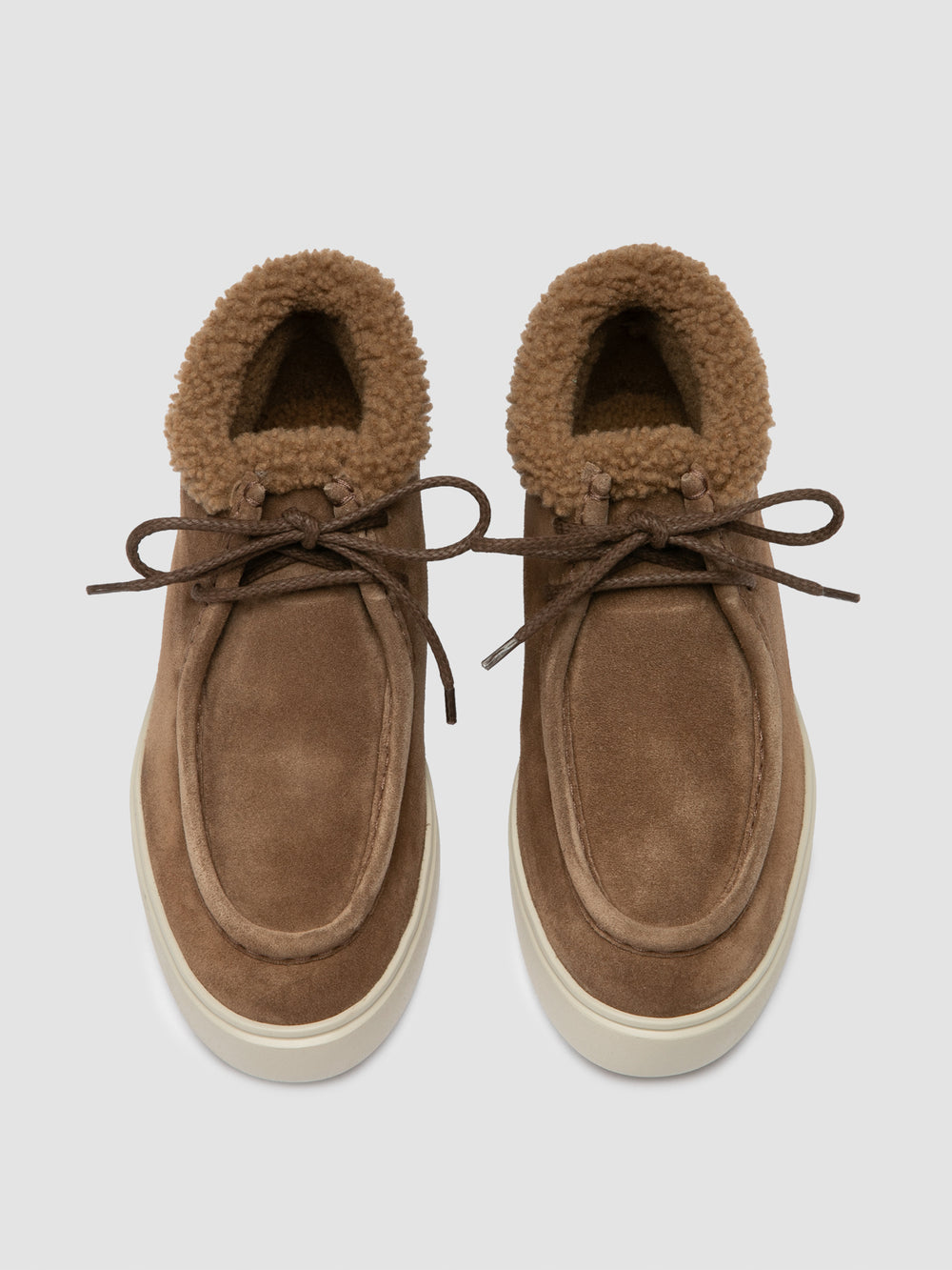 FRAME 110 - Beige Suede Chukka Boots - Image 3