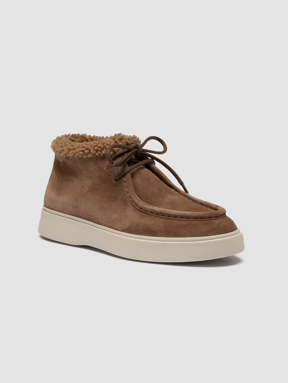 FRAME 110 - Beige Suede Chukka Boots - Image 4