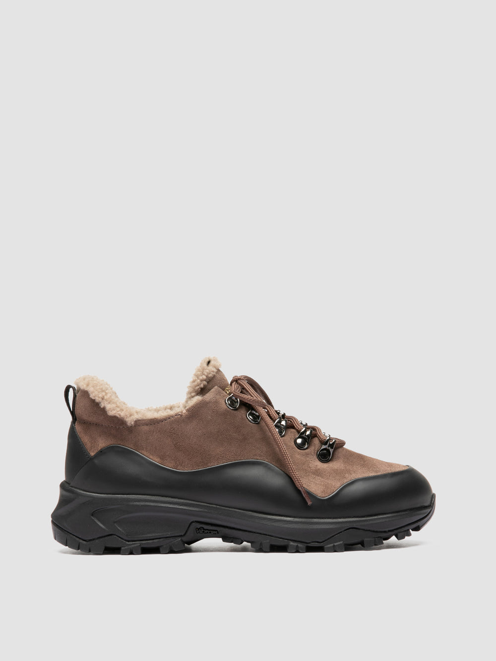ITINERE 103 - Taupe Leather Sneakers