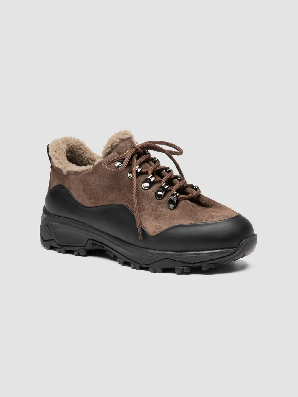 ITINERE 103 - Taupe Leather Sneakers - Image 3