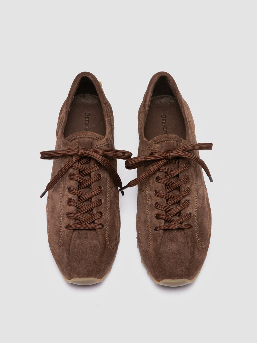 JARRED 101 - Brown Suede Low-Top Sneakers - Image 2