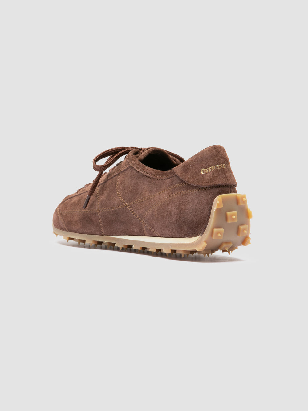 JARRED 101 - Brown Suede Low-Top Sneakers - Image 4