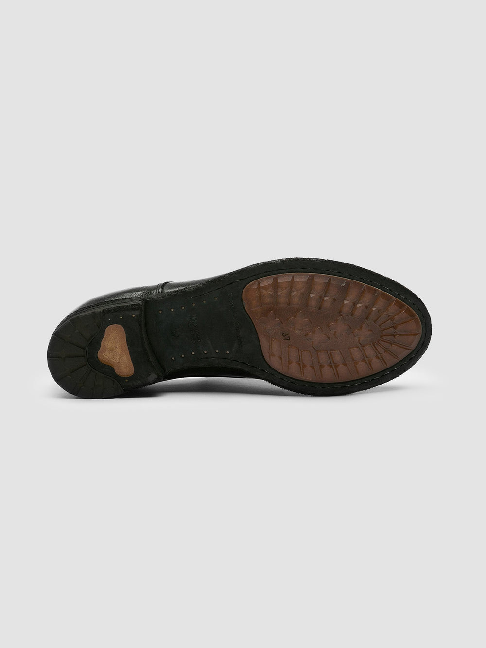 LEXIKON 012 - Black Leather Derby Shoes - Image 5