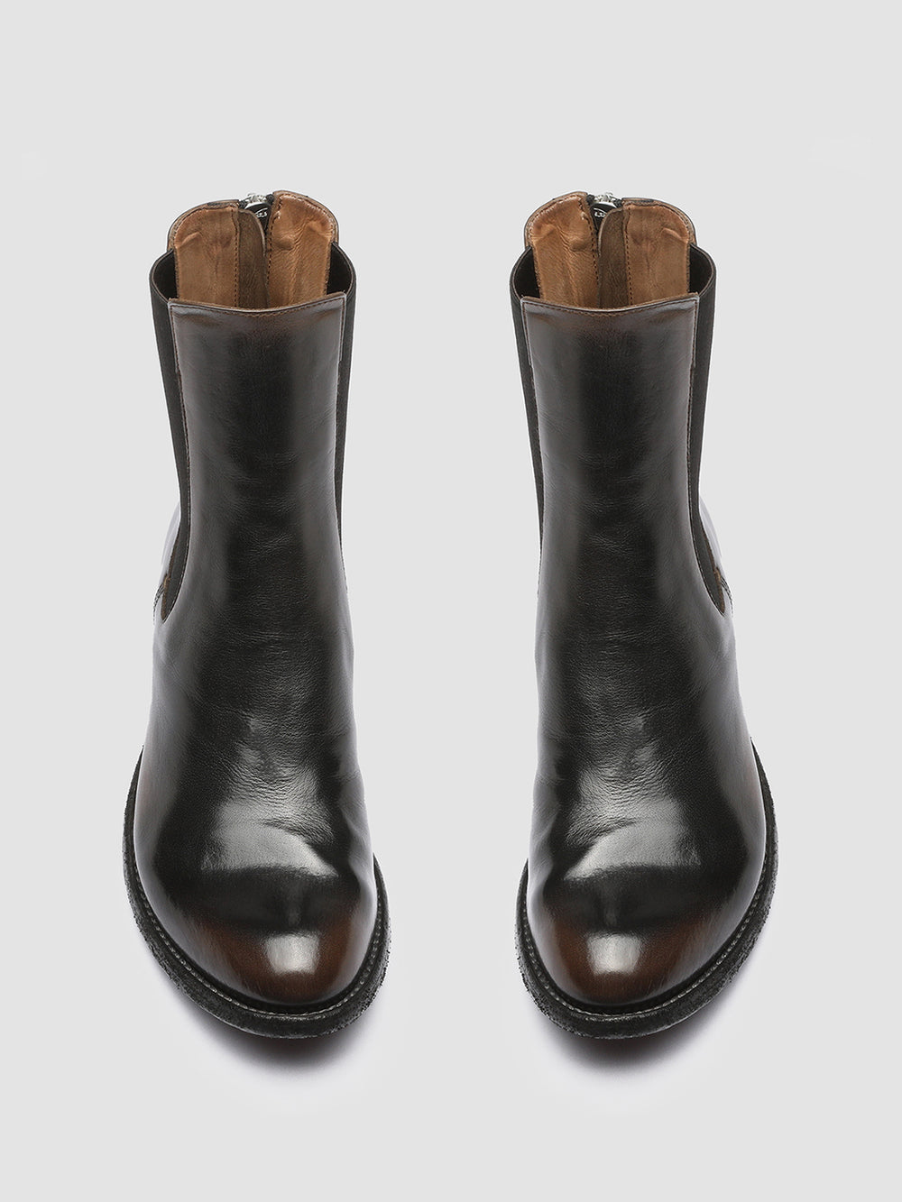 LEXIKON 073 - Brown Leather Chelsea Boots - Image 2