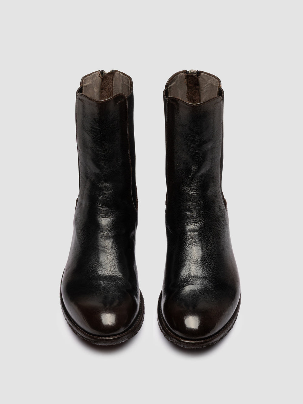 LEXIKON 073 - Brown Leather Chelsea Boots - Image 2