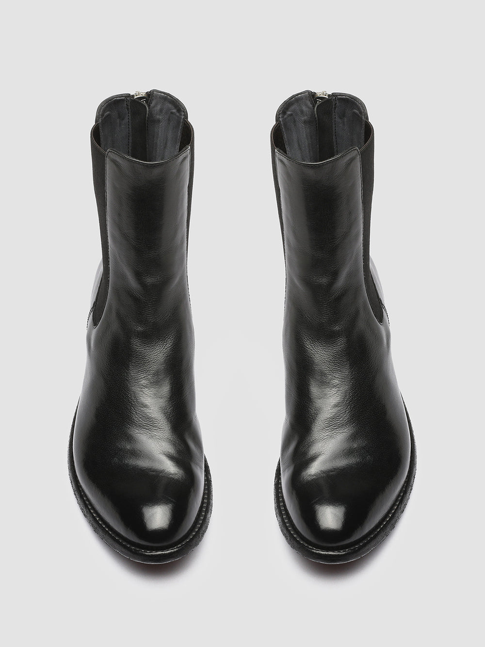 LEXIKON 073 - Black Leather Chelsea Boots - Image 2