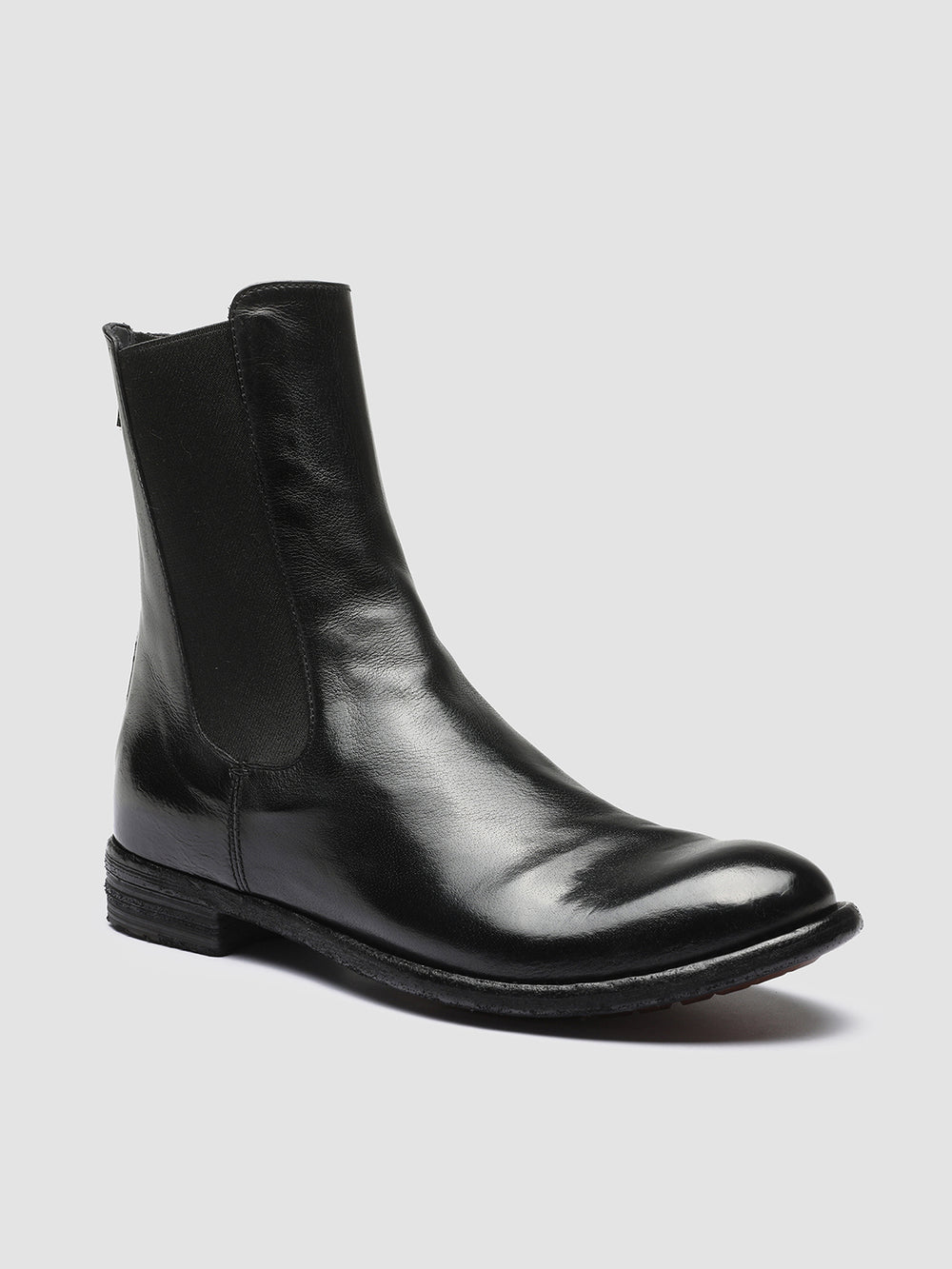 LEXIKON 073 - Black Leather Chelsea Boots - Image 3