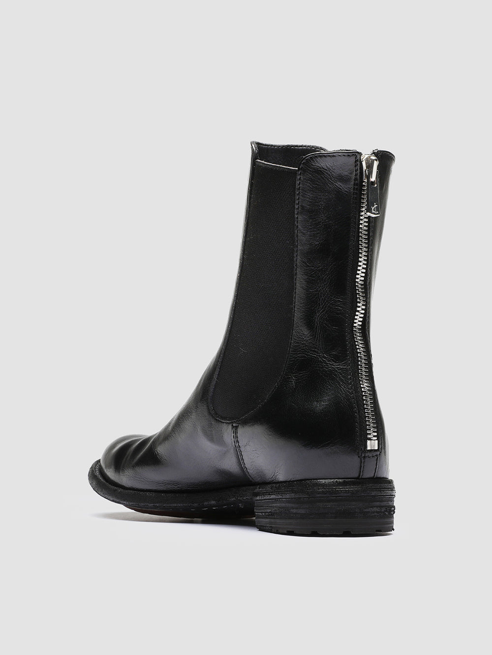 LEXIKON 073 - Black Leather Chelsea Boots - Image 4