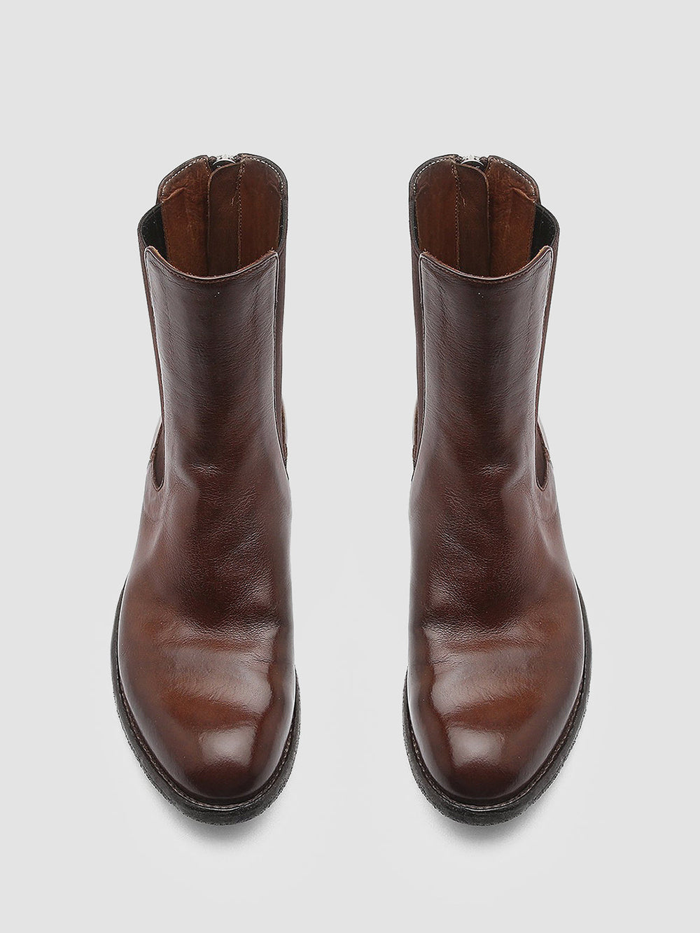 LEXIKON 073 - Brown Leather Chelsea Boots - Image 2