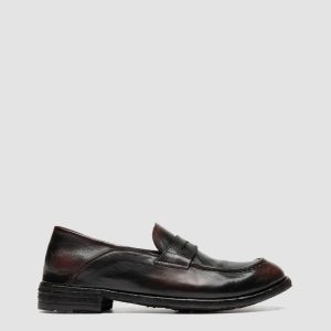 LEXIKON 140 - Black Leather Penny Loafers