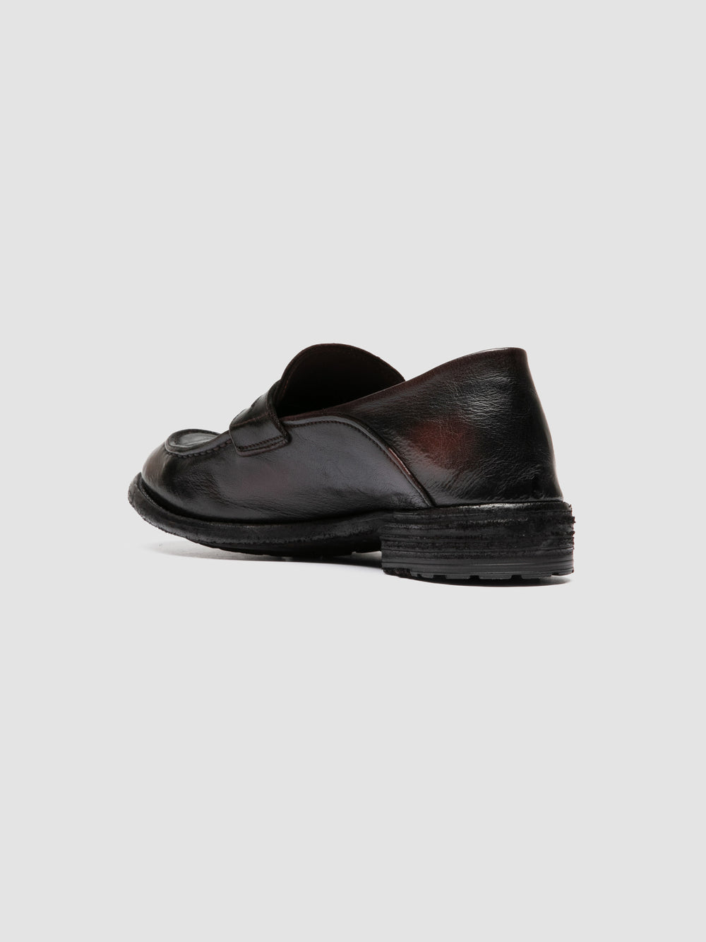 LEXIKON 140 - Black Leather Penny Loafers - Image 4