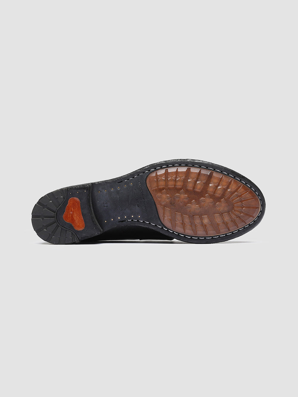 LEXIKON 140 - Black Leather Penny Loafers - Image 5