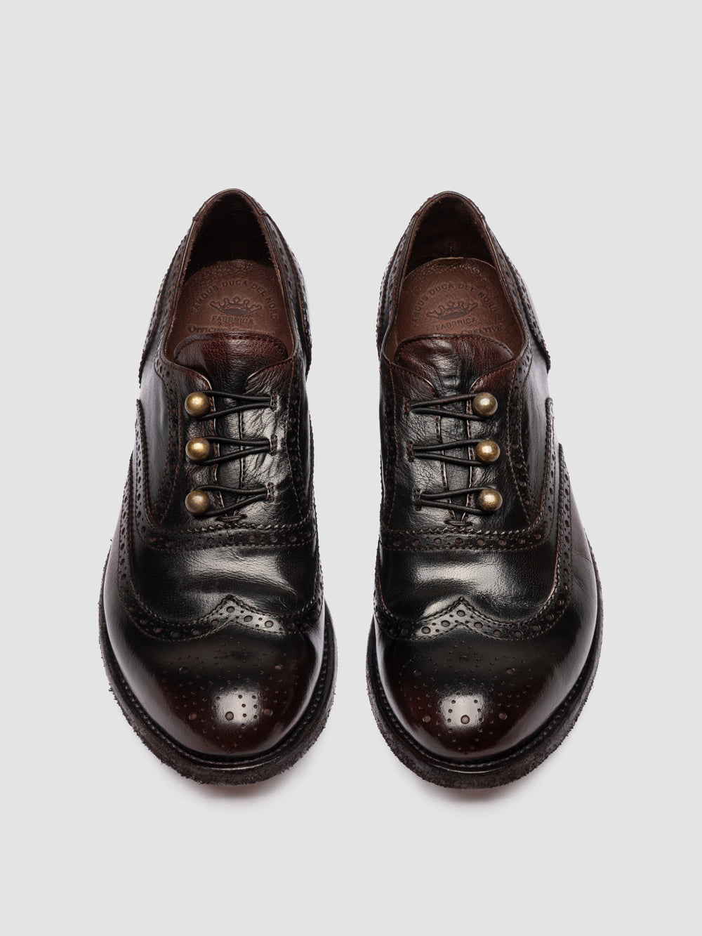 LEXIKON 155 - Black Leather Oxford Shoes - Image 2