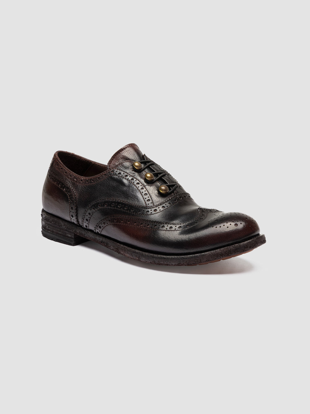 LEXIKON 155 - Black Leather Oxford Shoes - Image 3