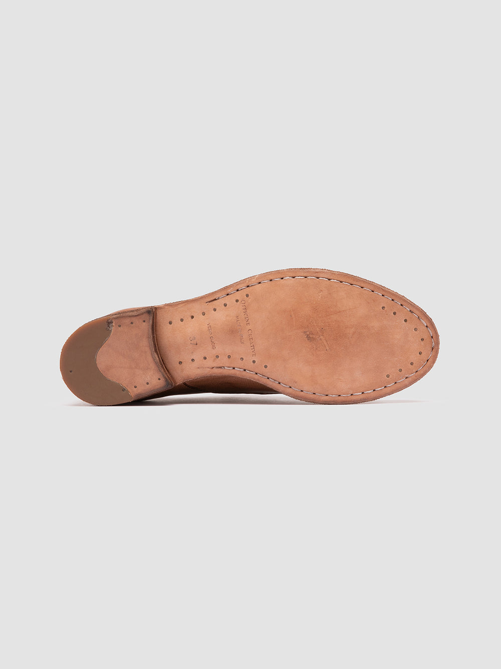 LEXIKON 501 - Brown Leather Derby Shoes - Image 5