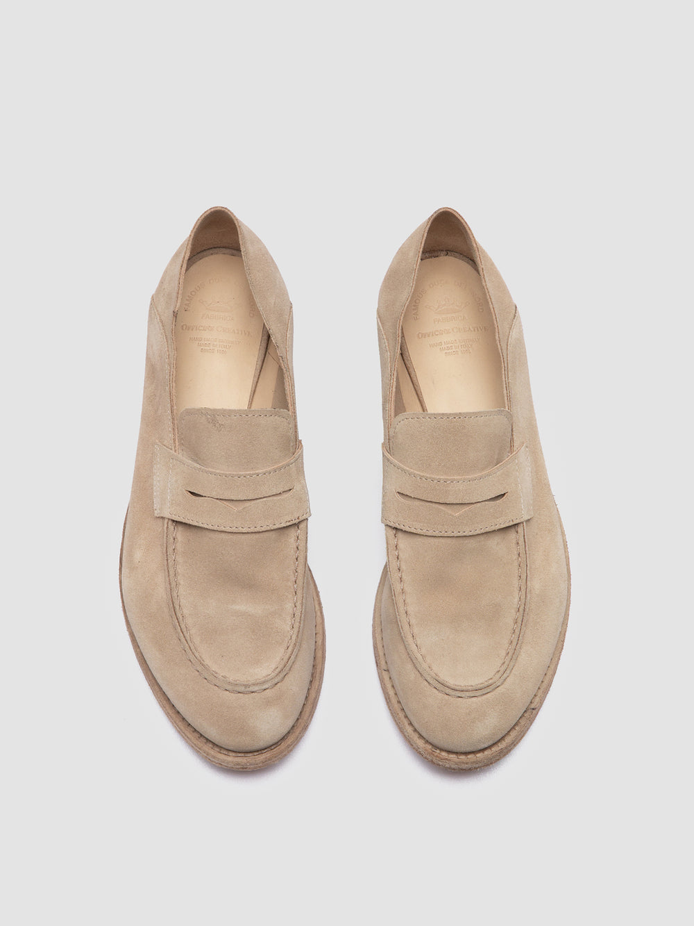 LEXIKON 516 - Beige Suede Loafers - Image 2