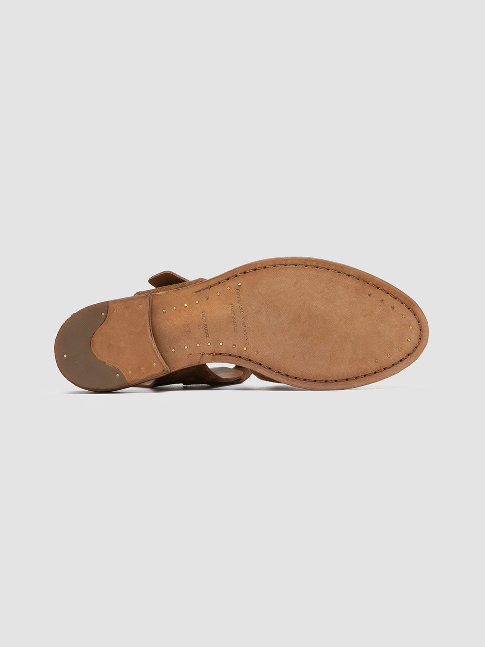 LEXIKON 536 - Brown Suede Sandals - Image 5