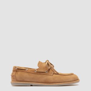 LOVE 101 - Camel Suede Boat Shoes