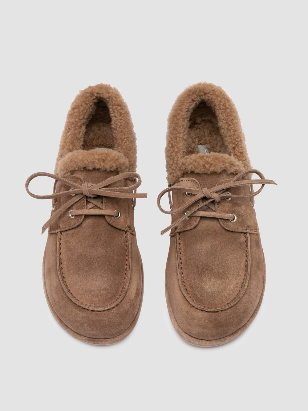 LOVE 103 - Brown Suede Boat Shoes - Image 2