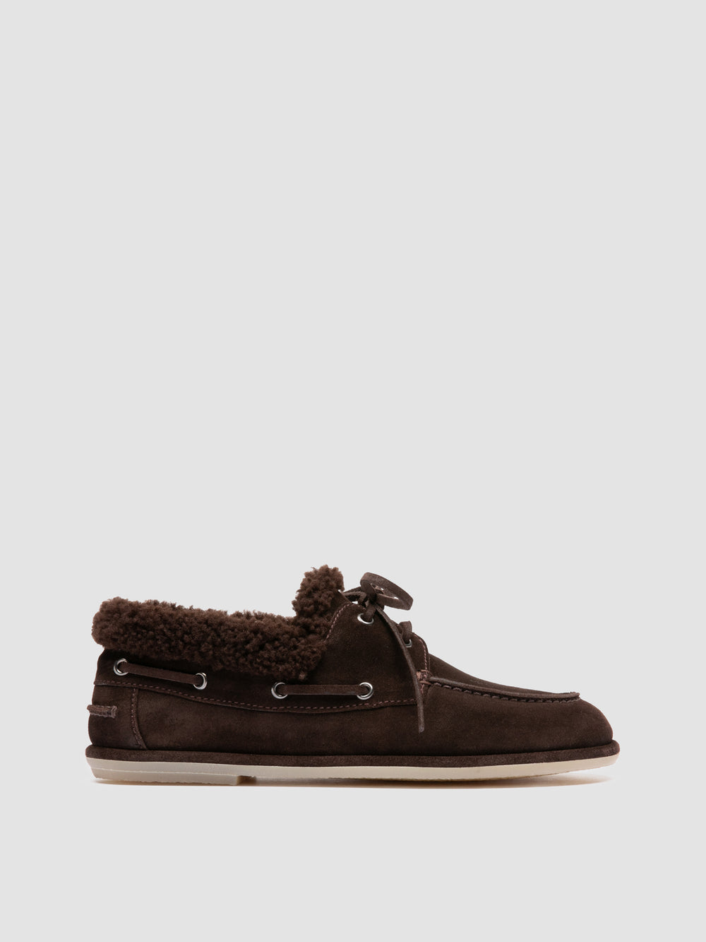 LOVE 103 - Brown Suede Boat Shoes