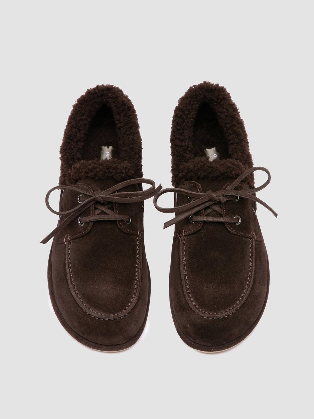 LOVE 103 - Brown Suede Boat Shoes - Image 2