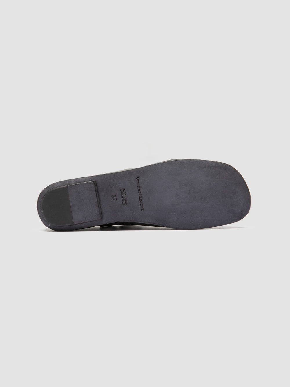 MEREDITH 004 - Black Leather Derby Shoes - Image 5
